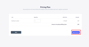 Pricing Plan