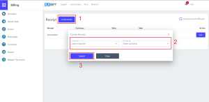 Billing -Receipt